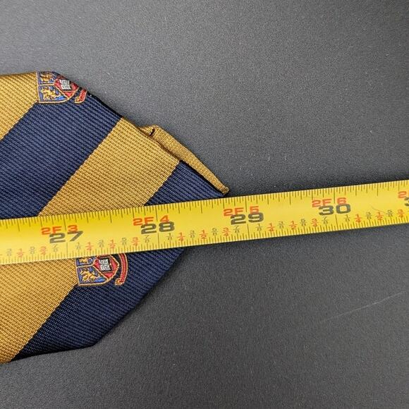 Polo Ralph Lauren 6 Silk Tie Lot Mens Striped Crest Medallion Polo Player Preppy - Picture 9 of 16